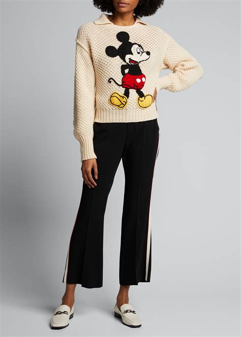 gucci mickey mouse green sweater|Mickey Mouse wearing Gucci.